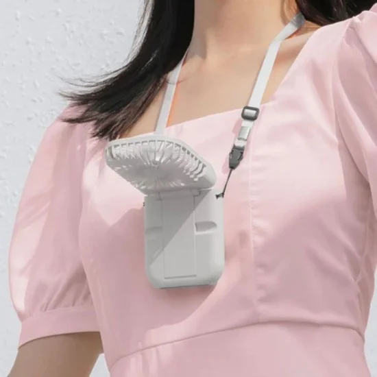 Torrii Cool Foldable Fan With 3000Mah Powerbank - White